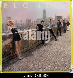1980 Blondie Autoamerican Record Album LP Sleeve Original Vintage Vinyl Debbie Harry A Banque D'Images