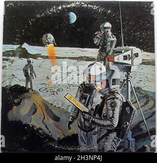 1968 LP 2001 a Space Odyssey LP couverture Illustration Album graphique arrière Banque D'Images