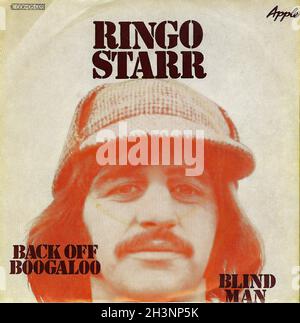 Vintage Vinyl Recording - Starr, Ringo - Back Off Boogaloo - D - 1972 Banque D'Images