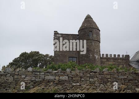 Wild Atlantic Way Mullaghmore Head Classiebawn Castle Banque D'Images