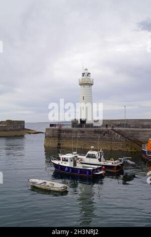 Phare de Donaghadee Banque D'Images