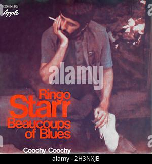 Vintage Vinyl Recording - Starr, Ringo - Beaucoups of Blues - D - 1970 Banque D'Images