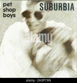 Vintage Vinyl Recording - PET Shop Boys - Suburbia - D - 1986 01 Banque D'Images