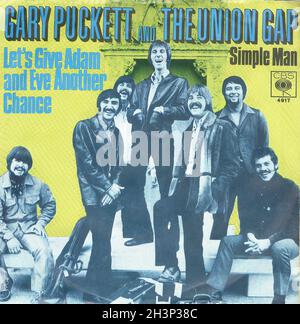 Vintage Vinyl Recording - Puckett, Gary & The Union Gap - donnons une autre chance à Adam et Eve - D - 1970 Banque D'Images