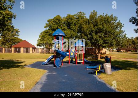 Ackley Park, Elk City, OK. Banque D'Images