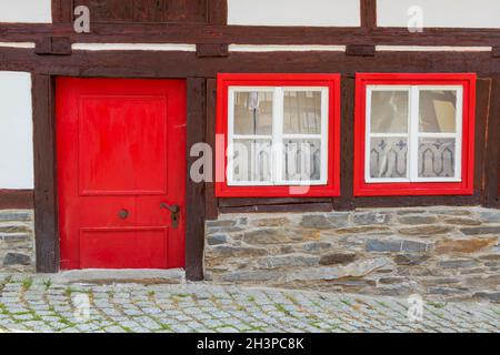 Impressions de Stolberg dans le harz Banque D'Images