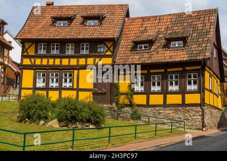 Impressions de Stolberg dans le harz Banque D'Images