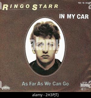 Vintage Vinyl Recording - Starr, Ringo - dans ma voiture - D - 1983 Banque D'Images