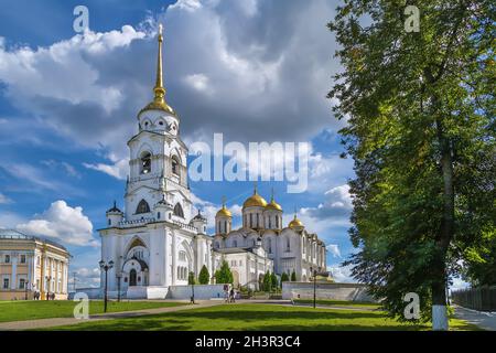 Cathédrale de la Dormition, Vladimir, Russie Banque D'Images