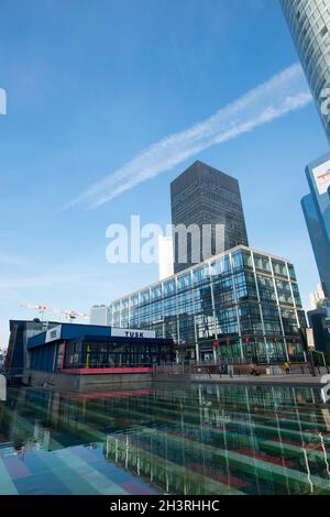 Les bâtiments de la Défense Banque D'Images
