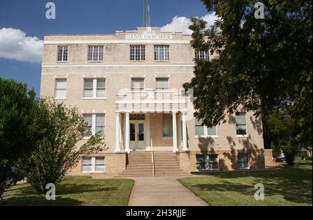 Camp County Courthouse situé à Pittsburg, Texas Banque D'Images