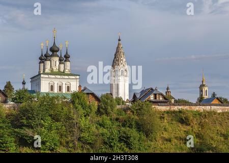 Monastère Saint-Alexandre, Suzdal, Russie Banque D'Images