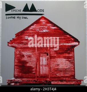 Depeche mode 2013 Soothe My Soul 12 pouces vinyle simple record 1 - Original vinyle Record Banque D'Images