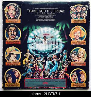 Dieu merci c'est vendredi (1978) Soundtrack LP - Original Vinyl Record Banque D'Images