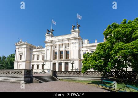 Vue sur le bâtiment principal de l'université de Lund Banque D'Images