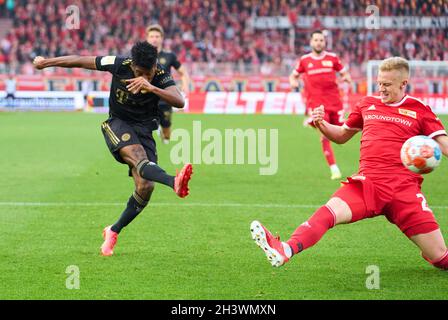 Kingsley COMAN, FCB 29 scores, buts de pousses , Tor, Treffer,1-4 dans le match 1.FC UNION BERLIN - FC BAYERN MUENCHEN 1.Ligue allemande de football le 30 octobre 2021 à Berlin, Allemagne.Saison 2021/2022, match jour 10, 1.Bundesliga, FCB, München,10.balise Spieltag.© Peter Schatz / Alamy Live News - LE RÈGLEMENT DFL INTERDIT TOUTE UTILISATION DE PHOTOGRAPHIES comme SÉQUENCES D'IMAGES et/ou QUASI-VIDÉO - Banque D'Images