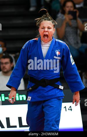 Femmes -63 kg, Manon DEKETER de France est en compétition lors de l'événement Paris Grand Chelem 2021, Judo le 16 octobre 2021 à l'AccorHotels Arena de Paris, France - photo Victor Joly / DPPI Banque D'Images