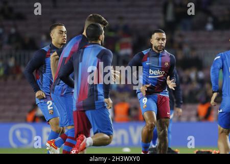 Barcelone, Espagne.30 octobre 2021.Barcelone, Espagne, 30 octobre 2 pendant, match de LaLiga Santander entre Barcelone et Alaves au stade Camp Nou à Barcelone, Espagne.Rama Huerta/SPP crédit: SPP Sport presse photo./Alamy Live News Banque D'Images