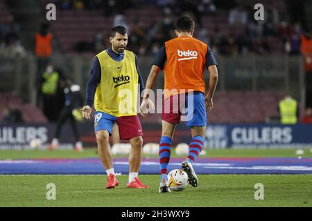 Barcelone, Espagne.30 octobre 2021.Barcelone, Espagne, 30 octobre 2 pendant, match de LaLiga Santander entre Barcelone et Alaves au stade Camp Nou à Barcelone, Espagne.Rama Huerta/SPP crédit: SPP Sport presse photo./Alamy Live News Banque D'Images