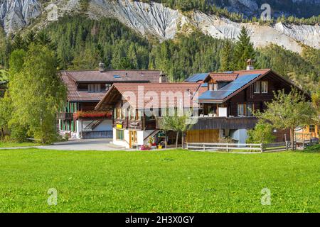 Kandersteg, montagnes des Alpes suisses, Suisse Banque D'Images