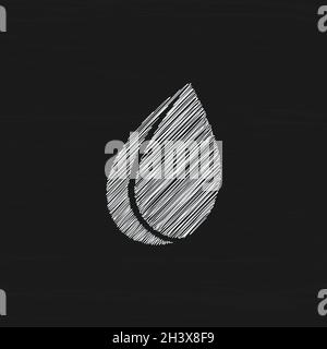 Collection formes de logo de goutte d'eau vectorisé d'icône Illustration de Vecteur