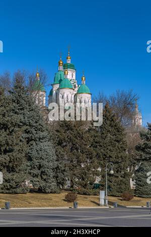 Cathédrale d'Assomption, Astrakhan, Russie Banque D'Images