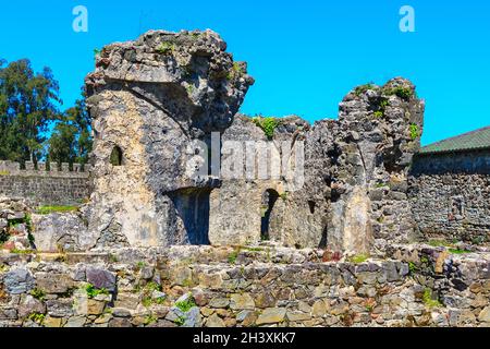 Ancienne forteresse Gonio Aphsaros près de Batumi, Géorgie Banque D'Images