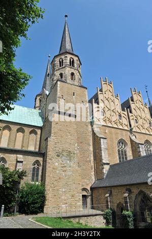 Cathédrale de Merseburg Saint-Johannes et Saint-Laurentius Banque D'Images