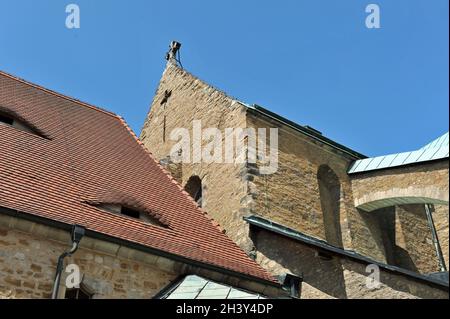 Cathédrale de Merseburg Saint-Johannes et Saint-Laurentius Banque D'Images