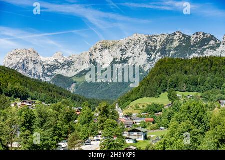 Ramsau à Berchtesgaden, haute-Bavière, Allemagne Banque D'Images