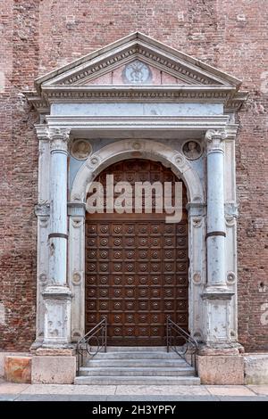 Chiesa di Santa Maria della Scala.Vérone.Vénétie, Italie. Banque D'Images