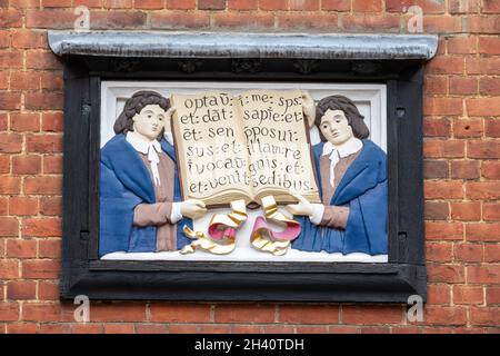 Eton College Sign, Berkshire, Royaume-Uni Banque D'Images