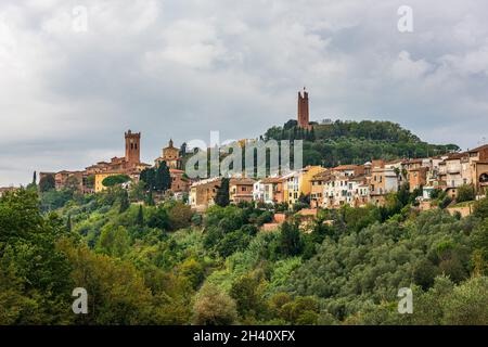 Paysage urbain de San Miniato Banque D'Images