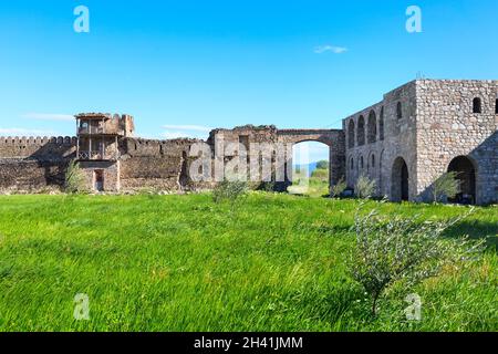 Monastère orthodoxe d'Alaverdi à Kakhetia, Géorgie Banque D'Images