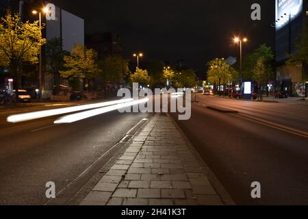 Hamburg St. Pauli, Reeperbahn, Kiez Banque D'Images