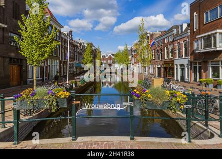 La ville de Gouda - Pays-Bas Banque D'Images