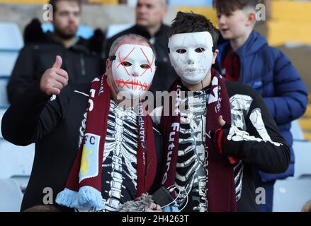 Birmingham, Royaume-Uni.31 octobre 2021.Aston Villa fans en costumes d'halloween pendant le match de la Premier League à Villa Park, Birmingham.Crédit photo à lire: Darren Staples/Sportimage crédit: Sportimage/Alamy Live News crédit: Sportimage/Alamy Live News Banque D'Images