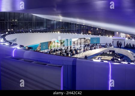 Rome, Italie.31 octobre 2021.Les chefs d’État et de gouvernement participent à un sommet de la chaîne d’approvisionnement organisé par les États-Unis, qui se tient en marge du sommet des dirigeants mondiaux du G20.Credit: Oliver Weiken/dpa/Alay Live News Banque D'Images