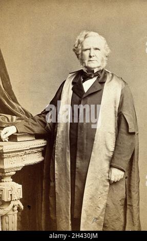 Sir William James Erasmus Wilson.Photographie de E. Moira. Banque D'Images