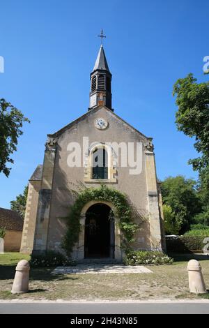 Apremont-sur-Allier, Val de la Loire, cher, France. Banque D'Images