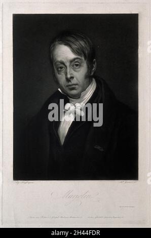 Jean Nicolas Marjolin.Mezzotint par H. Garnier après A. Scheffer. Banque D'Images