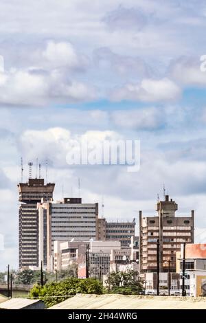 Lusaka Skyline, Zambie Banque D'Images