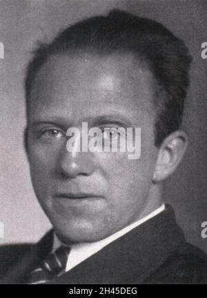 Le physicien théorique Werner Heisenberg, auteur du célèbre principe d'incertitude Heisenberg