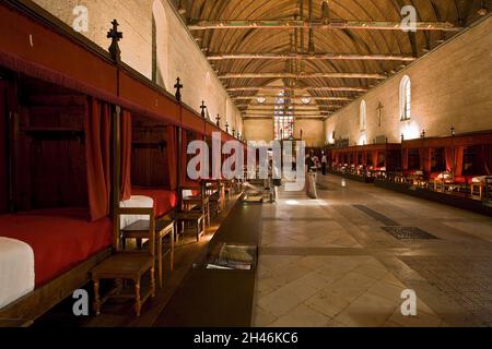 FRANCE. CÔTE D'OR (21) BEAUNE, L'HÔTEL DIEU Banque D'Images