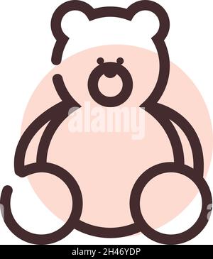 Boutique en ligne jouets pour enfants, illustration, vecteur, sur fond blanc. Illustration de Vecteur