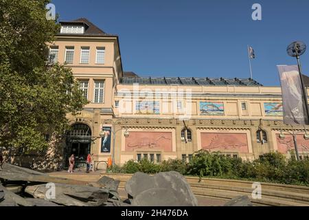 Aquarium, Olof-Palme-Platz, Tiergarten, Mitte, Berlin, Deutschland Banque D'Images