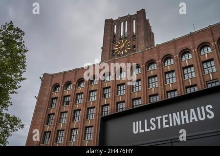 Ullsteinhaus, Ullsteinstraße, Tempelhof, Berlin, Deutschland Banque D'Images