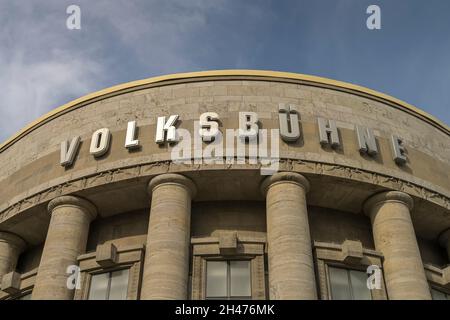 Volksbühne, Rosa-Luxemburg-Platz, Mitte, Berlin, Deutschland Banque D'Images