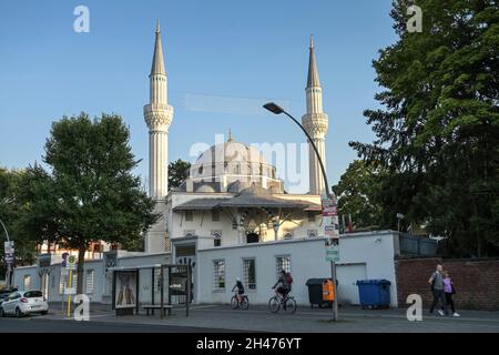 Sehitlik Moschee, Columbiadamm, Tempelhof, Tempelhof-Schöneberg, Berlin, Deutschland Banque D'Images