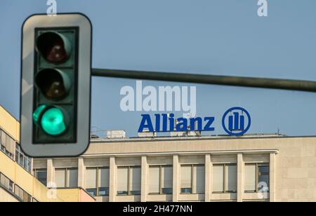 Allianz-Bürohaus, Joachimstaler Straße, Charlottenburg, Berlin, Allemagne Banque D'Images